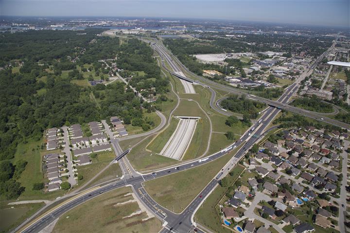 Photo of the parkway from summer 2017